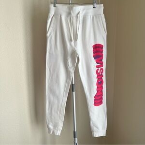 MsftsRep Jaden Smith White Sweatpants Joggers Size M